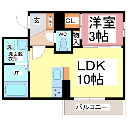 プロヌーブ舞屋の物件間取画像